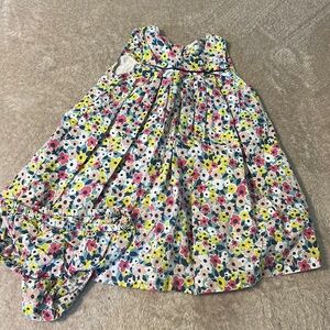 COPY - 18-24 mos floral print Baby Boden Dress
